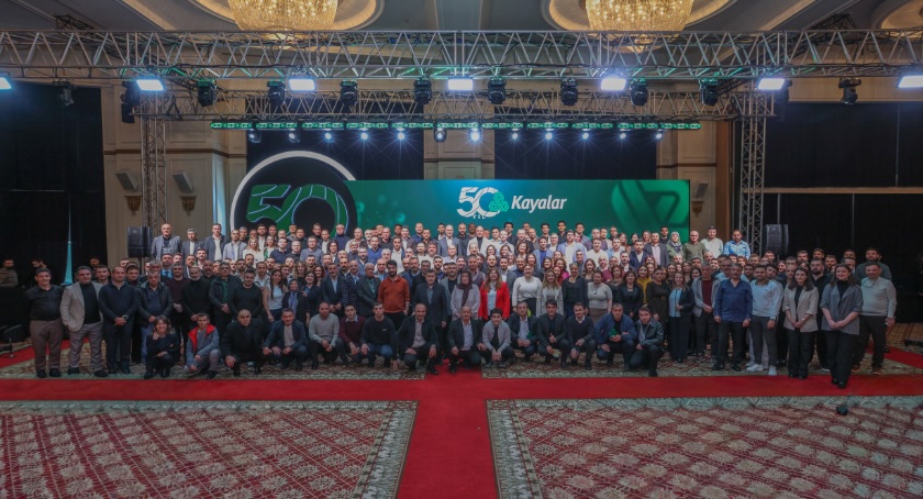 The Kayalar Kimya team celebrates the company’s 50th anniversary. (Source: Kayalar Kimya)